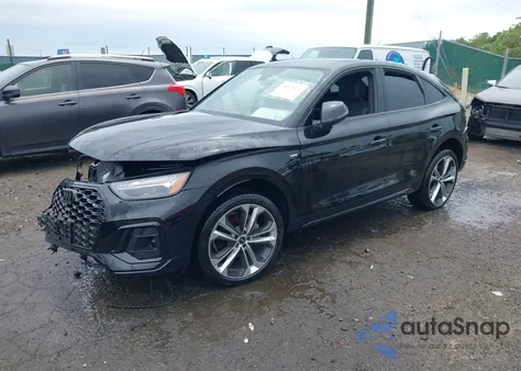 2023 Audi Q5 Sportback Prestige 45 Tfsi S Line Quattro S Tronic from USA, damaged, VIN WA16AAFY7P2090802